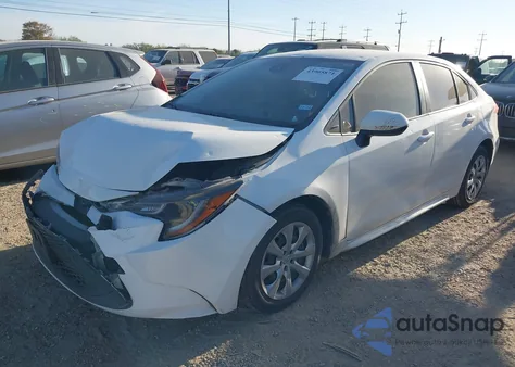 2020 Toyota Corolla Le from USA, damaged, VIN JTDEPRAE7LJ080492